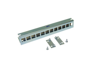 Panneau 12x NewLine 4P pour distributeur Hager Volta