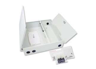 Répartiteur mural AP, métallique, non équipé